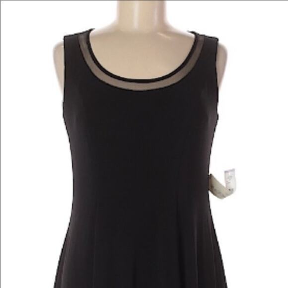 Evan Picone black Matte Jersey Dress - Picture 3 of 10